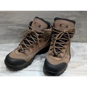 Coleman Acadia Brown Waterproof Men's Work Boots Size 13